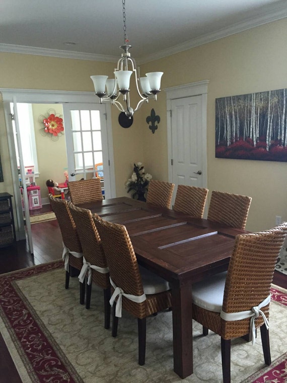 Reclaimed Door Table Louisiana Large Etsy