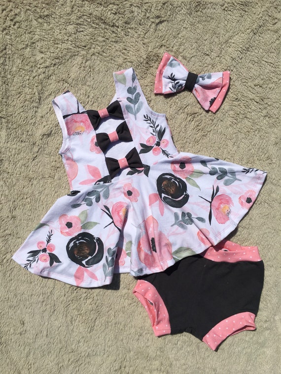 baby girls bows dresses