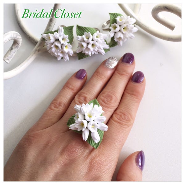 Lily Valley Ring - Etsy