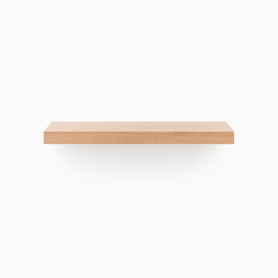 White Oak Build To Length Floating Shelves Finished Wood