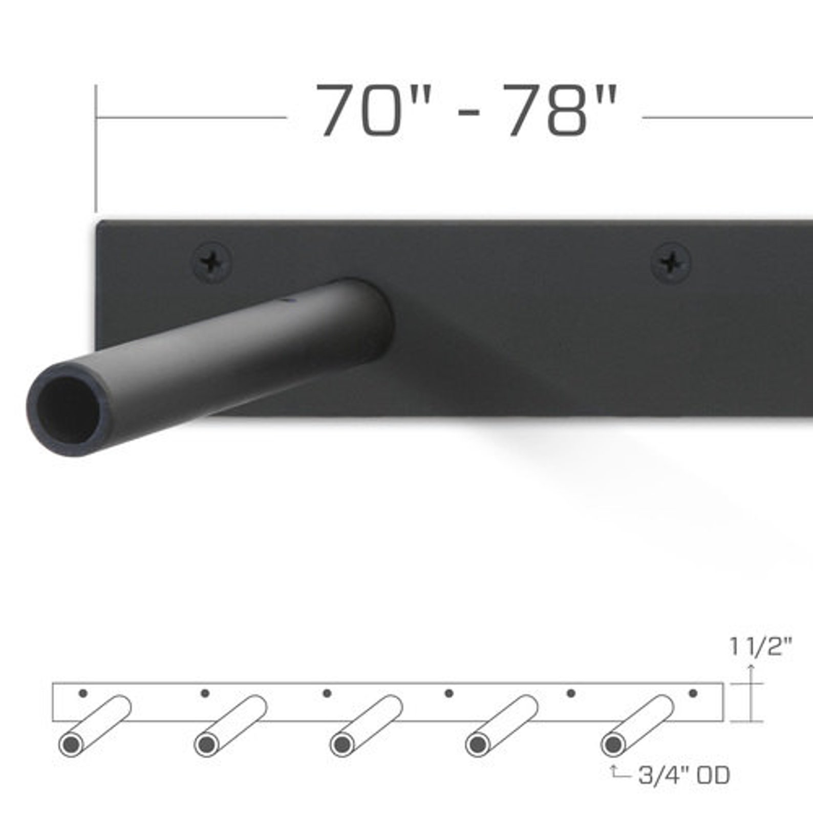 HEAVY DUTY Floating Shelf Bracket Fits 72 96 Etsy Canada