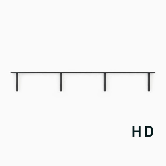 Heavy Duty Floating Shelf Bracket Fits 52 71 Image 0
