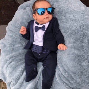 Baby tuxedo Baby boy wedding outfit wedding suit, wedding tuxedo, newborn tuxedo, christening outfits, baptism outfit boy