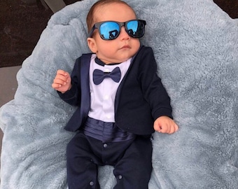 Baby tuxedo Baby boy wedding outfit wedding suit, wedding tuxedo, newborn tuxedo, christening outfits, baptism outfit boy