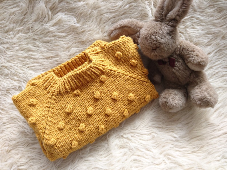 Baby popcorn sweater Clearance