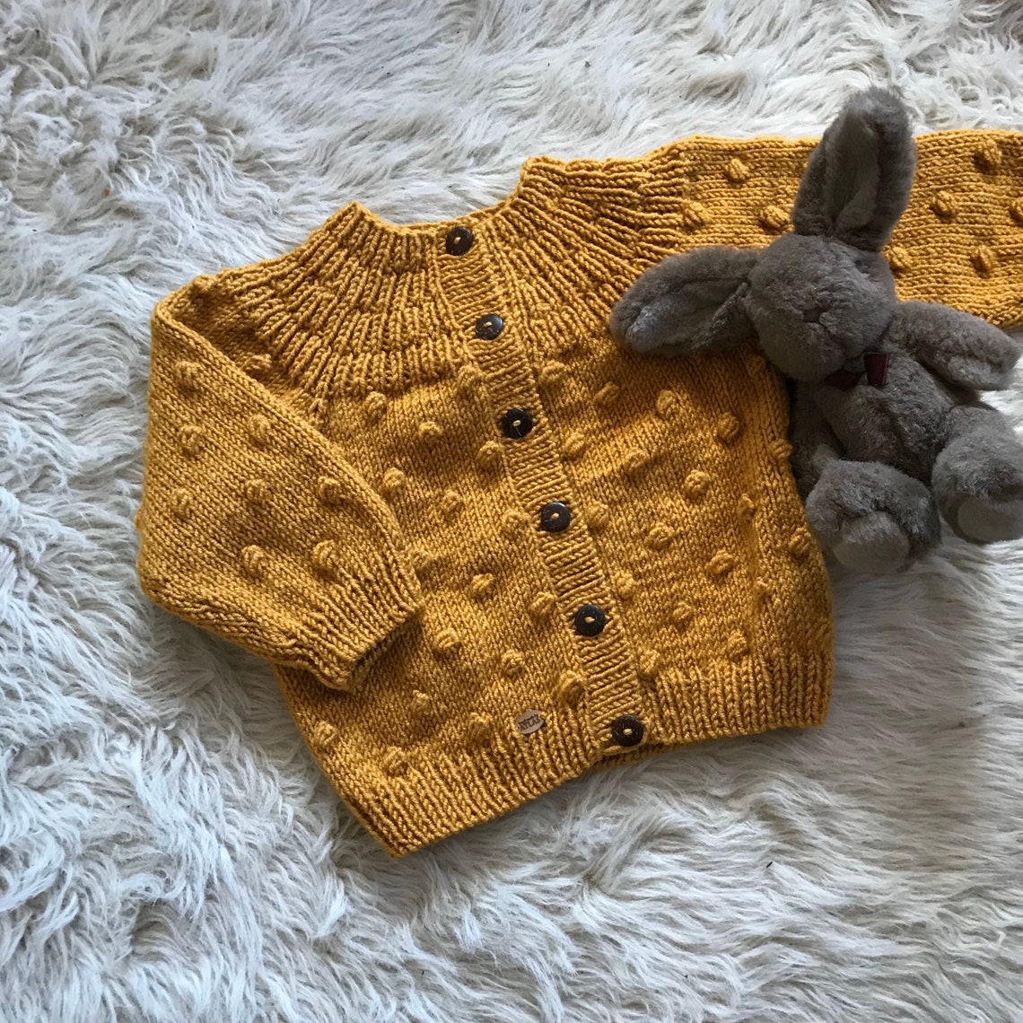 Popcorn Cardigan Women Cardigan Popcorn Sweater Women Gift Etsy