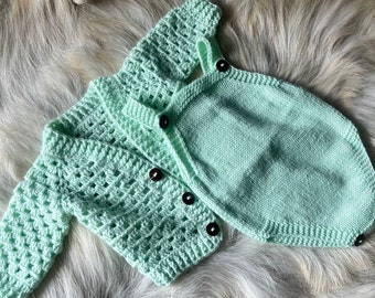 Newborn Boy Coming Home Outfit newborn sweater set Newborn Boy Hospital Outfit  Knit Newborn Outfit Crochet Baby Boy Clothes