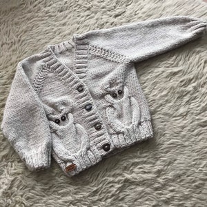 owl baby sweater, baby boy cardigan, toddler sweater, toddler gift, knit baby sweater, knit sweater, gender neutral, sweater cardigan