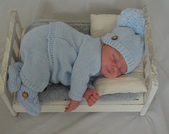 Baby Boy Coming home outfit, gender neutral, Knitted Baby Clothes Sets, baby kimono set, baby kimono, hospital outfit, new baby gift,