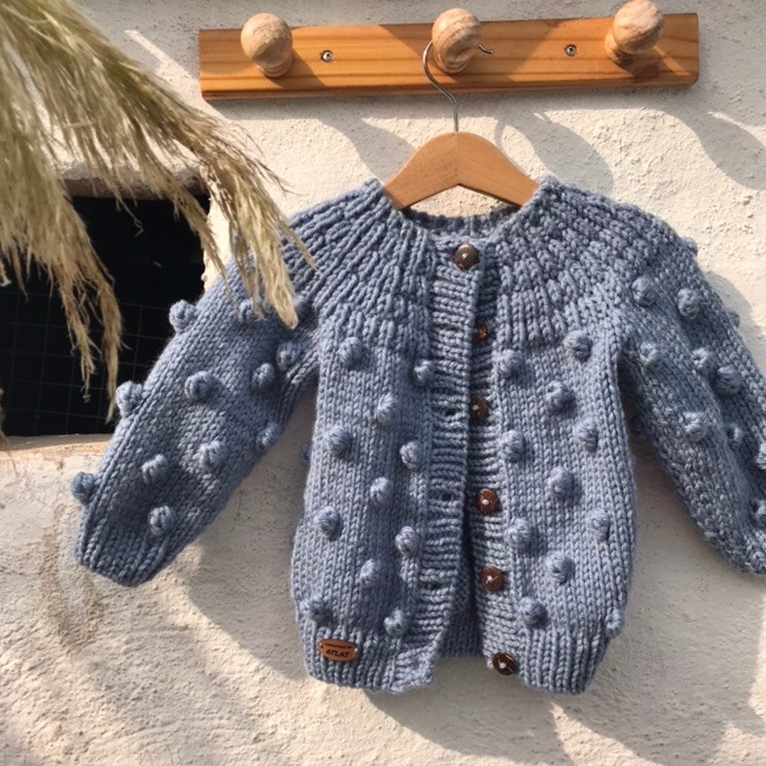 Popcorn Baby Cardigan Toddler Gift Baby Sweater Baby Gift Toddler Popcorn Sweater Girl Sweater Boy Sweater Etsy Australia