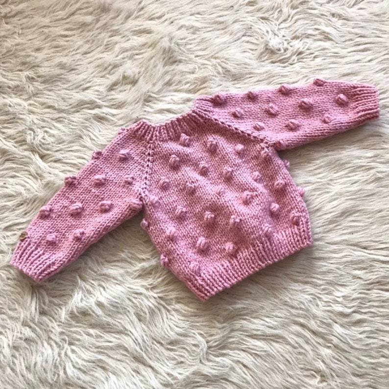 Popcorn sweater toddler sweater pullover toddler gift baby Etsy