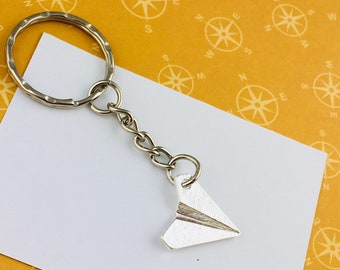 Produktbild von Schlüsselanhänger 'Insert Before Flight' – Mit Metallteil & Stickerei, Ca. 13 Cm