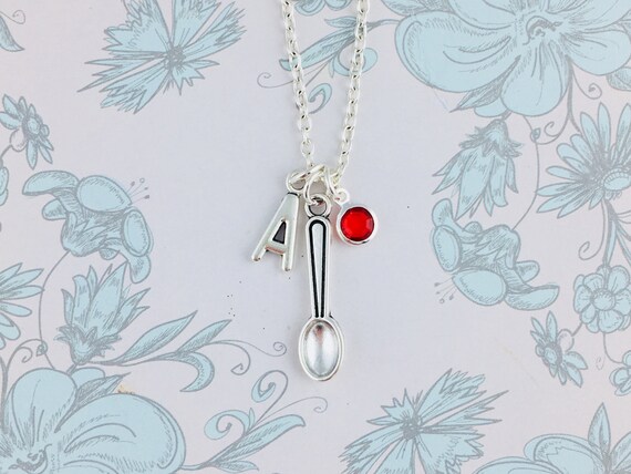 Personalised spoon necklace sale