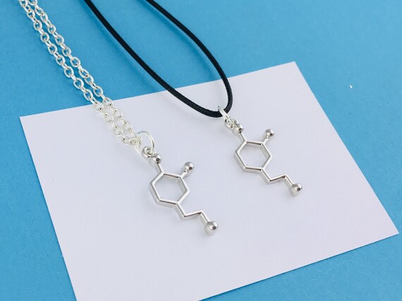 Dopamine Necklace or Choker Science 