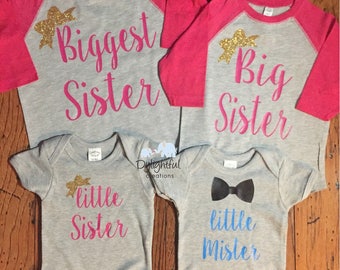 big sister shirt 12 months