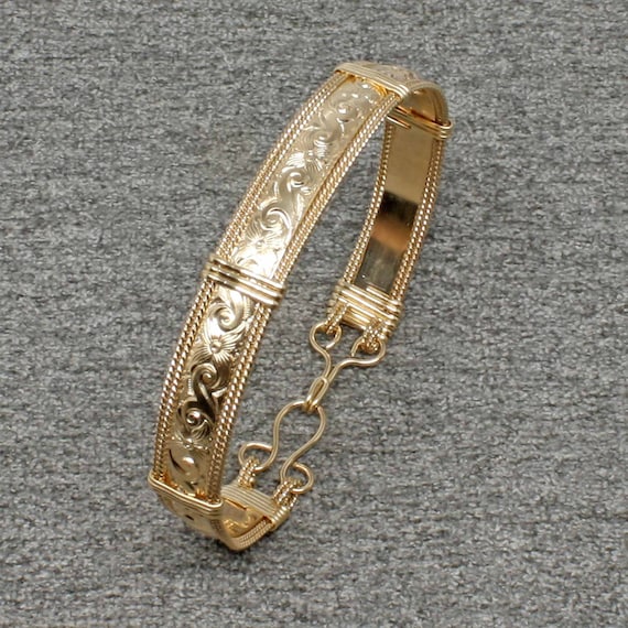 Details more than 134 14k gold bangle bracelet best