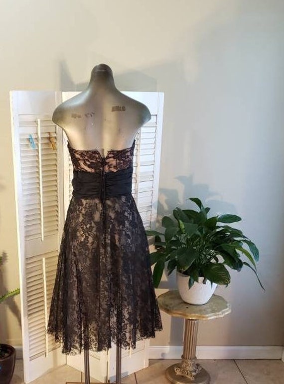 lace overlay for dress Synne White Lace Overlay Midi Dress, XL / White main image 0