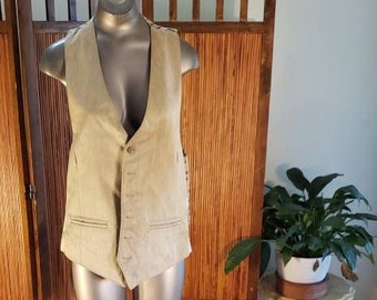 Vintage 70s Backlgammon Vest