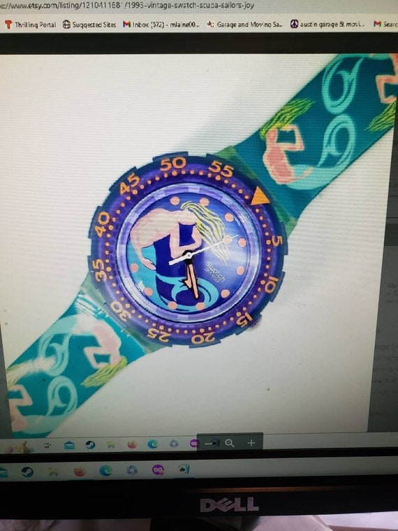 Swatch shop mermaid watch