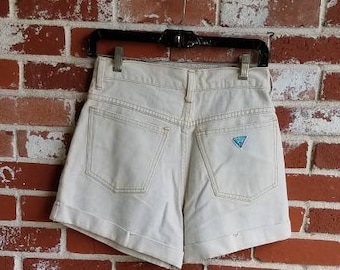 vintage 80s Guess Shorts Cotton USA High Rise ML