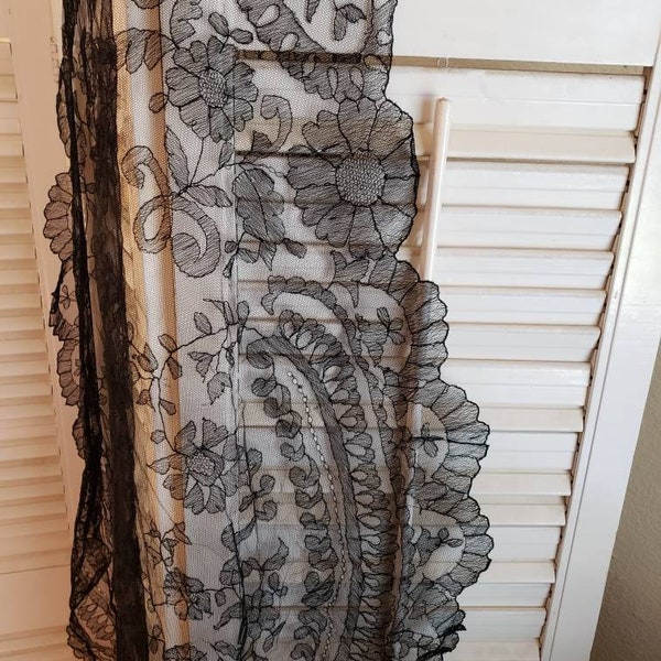 Antique Lace Veil - Etsy