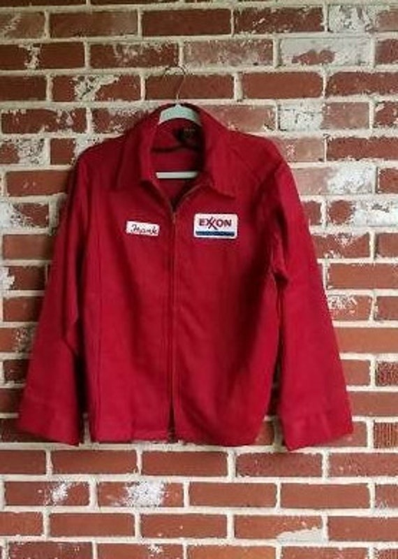 Vintage 50s/60s Exxon Jacket WorkwearUnion Made Re