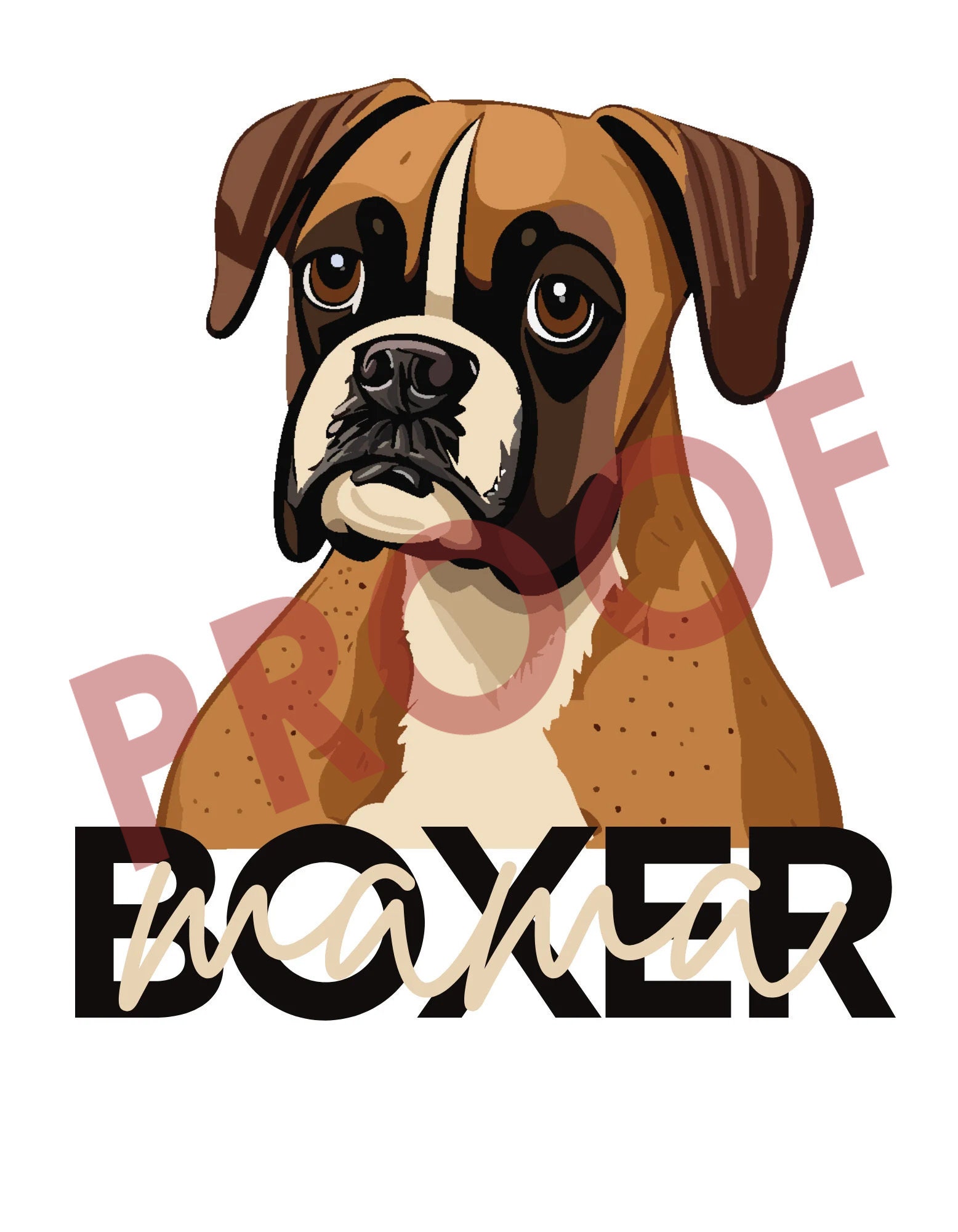 Boxer Mama Shirt Design Sublimation Design Boxer Illustration Canva ...