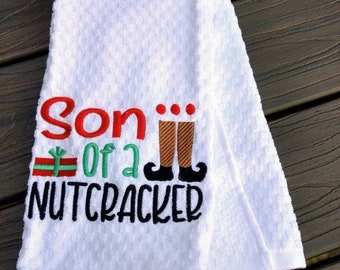 Christmas kitchen towel, Eon of a nutcracker holiday towel, holiday season Christmas holiday gift Christmas gift ,nutcracker