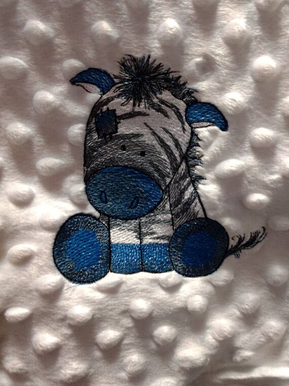 embroidered baby blankets etsy