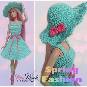 Spring Fashion pdf crochet pattern image 1