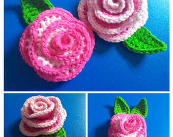 Rose of Spring pdf crochet pattern