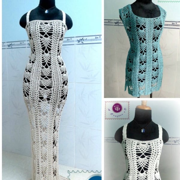 3 pineapple crochet patterns ebook