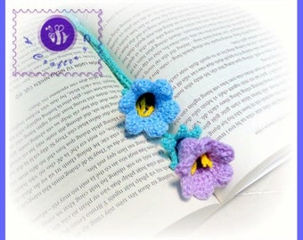 Blue Bellflower pdf crochet pattern