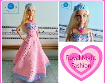 Royal Night Fashion pdf crochet pattern