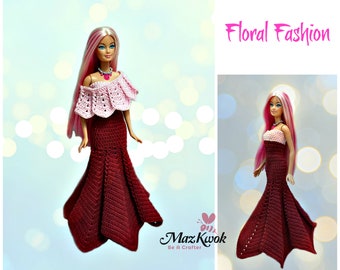 Floral Fashion pdf crochet pattern