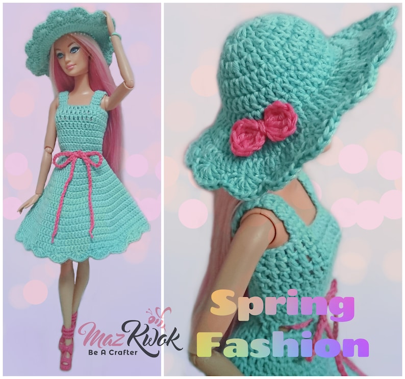 Spring Fashion pdf crochet pattern image 1