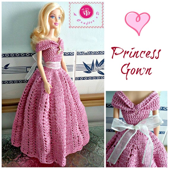 Princess Gown Pdf Crochet Pattern