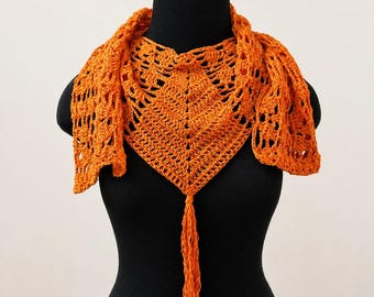 Crochet Pattern PDF | Delicate Scarf