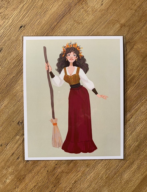 Samhain Goddess Art Print - Etsy