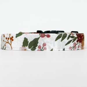 Fall Dog Collar, Boho Dog Collar, autumn dog collar, floral dog collar girl, cute dog collar