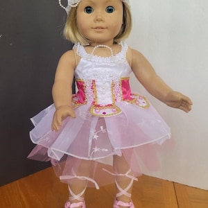 Beautiful & Stunning Ballet - Dance - Irish Dance Costume - made to fit American Girl Dolls
