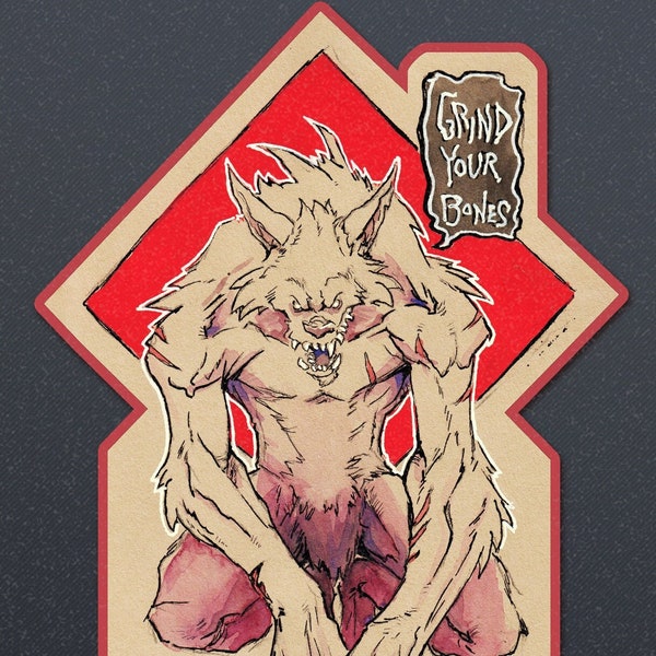 Werewolf - Bone Grinder