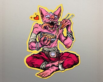 Ramen Goblin-klistermärke