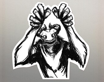 KRAMMONSTER-klistermärke