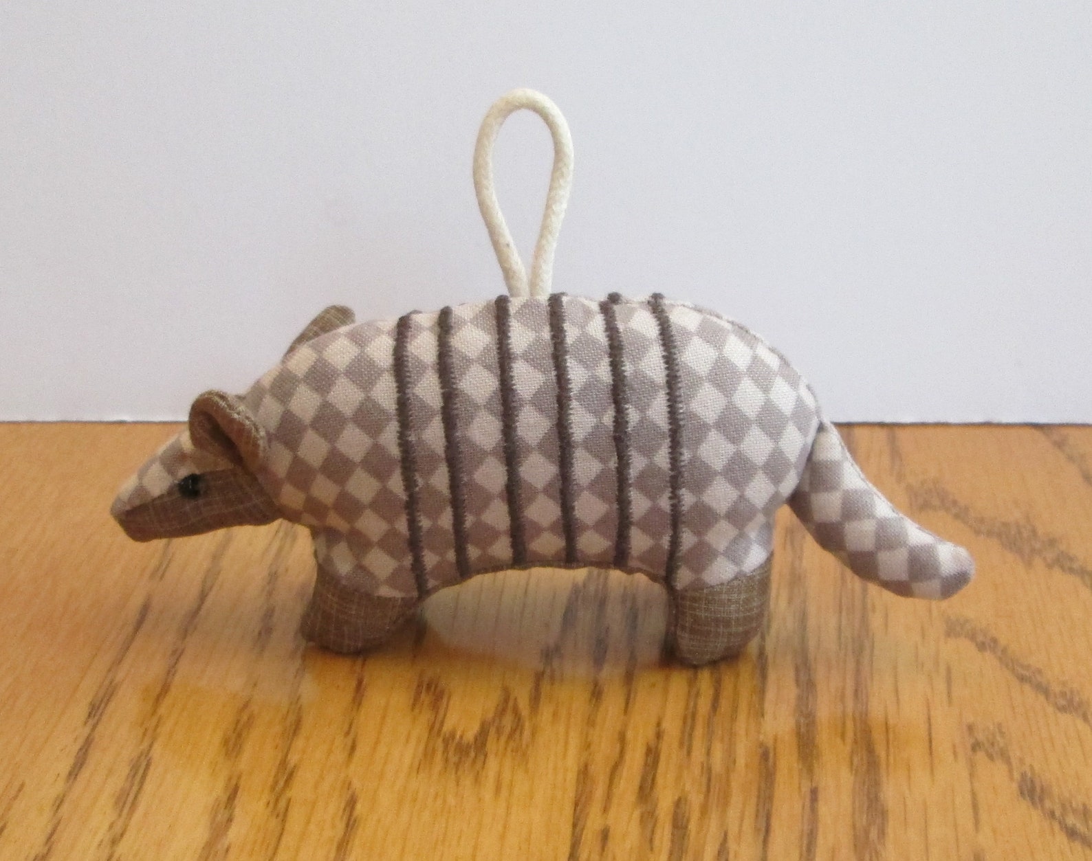 2 SIZES Fabric Armadillo Keychain Ornament Accessory Etsy