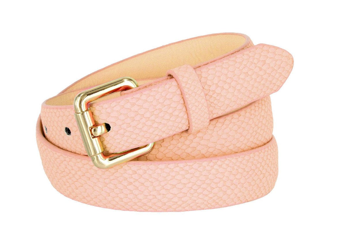 Cinturón Esprit Flaco Cuero Mujer Azules Claro Colombia Con Las