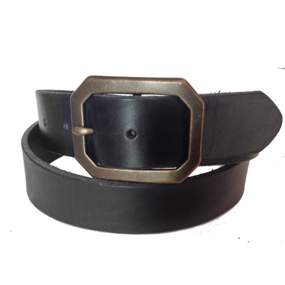 NEW Black Brown Men/'s Casual Geunie Leather Dress Buckle Belt Strap Snap M L XL