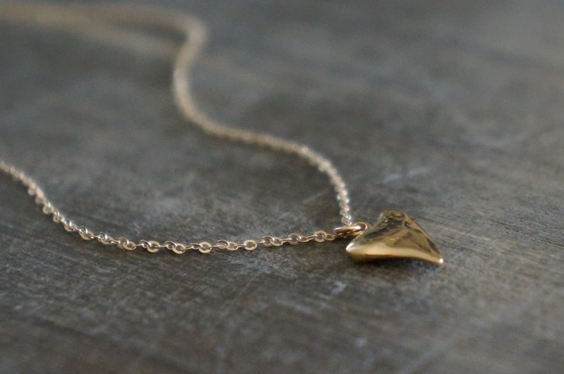 Gold Shark Tooth Necklace // Small Sharks Tooth Pendant on a 14k Gold Filled Chain Good Luck Charm Necklace Amulet Necklace image 8