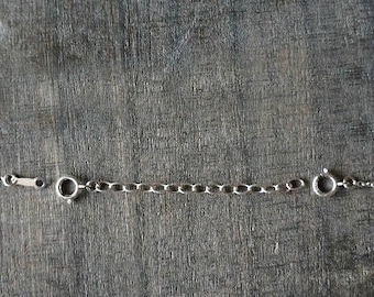 Necklace Extender in Sterling Silver / Add to your Lefaire Jewelry to make an Adjustable Necklace // Removable Extension