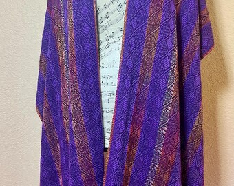 V-Back Shawl or Ruana